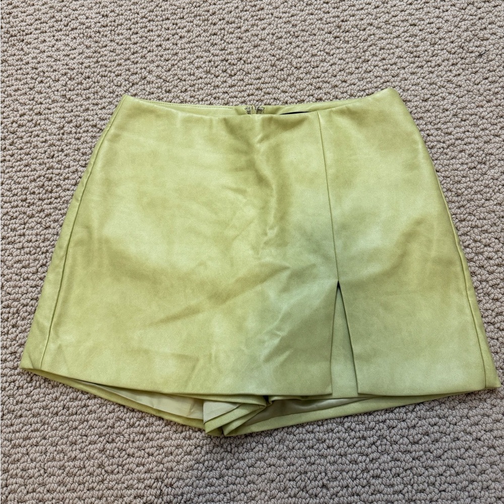 Green 7 for all mankind skort